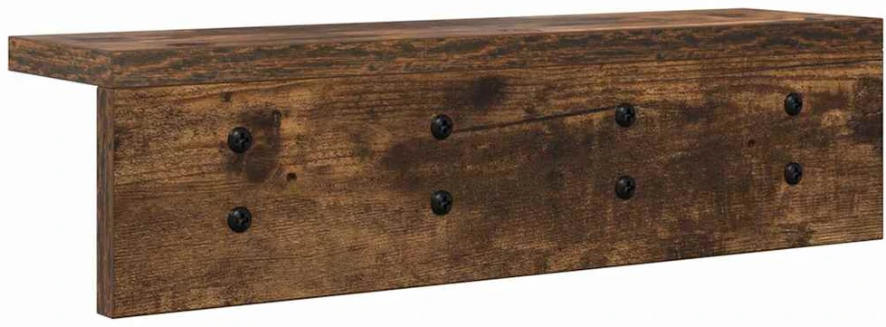 Prikabinamas paltas Sieninis Rūkyta ąžuolas 40 x 10,5 x 10,5 cm