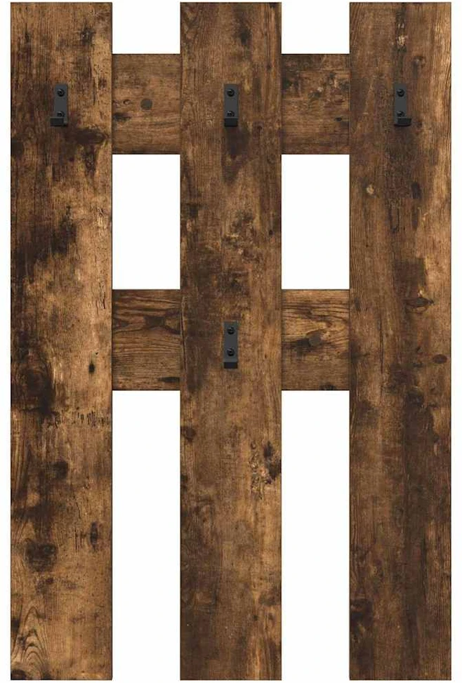 Prikabinamas paltas Sieninis Rūkyta ąžuolas 65 x 3 x 100 cm