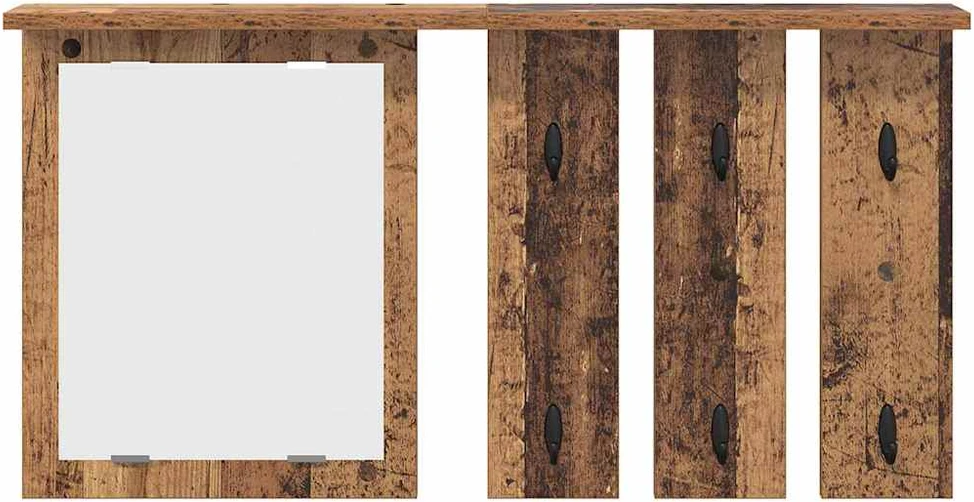 Prikabinamas paltas Sieninis Sena mediena 85 x 10 x 45 cm