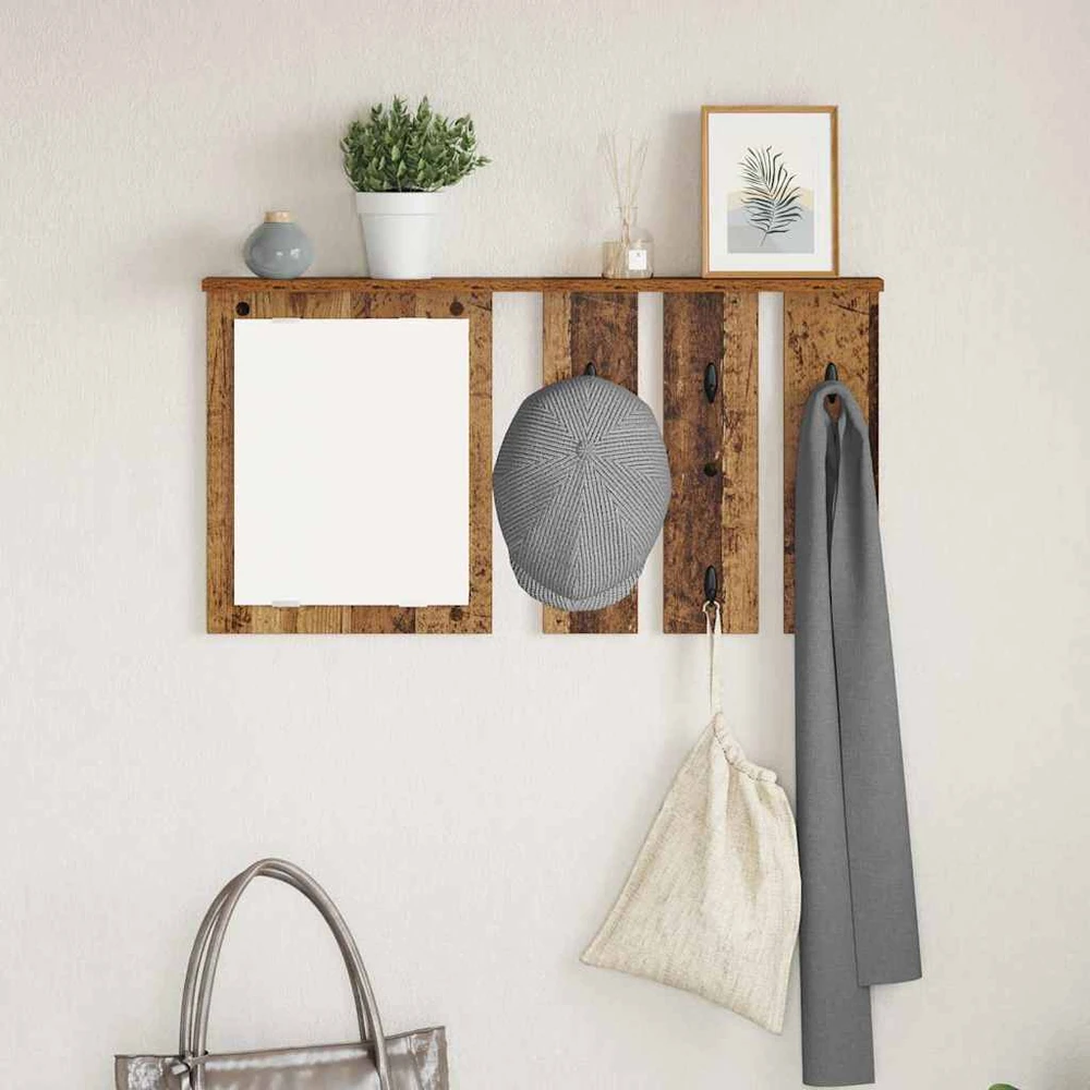 Prikabinamas paltas Sieninis Sena mediena 85 x 10 x 45 cm
