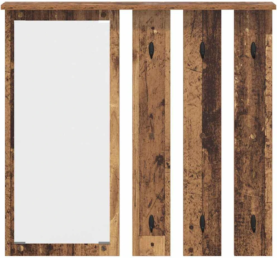 Prikabinamas paltas Sieninis Sena mediena 84 x 10 x 80 cm