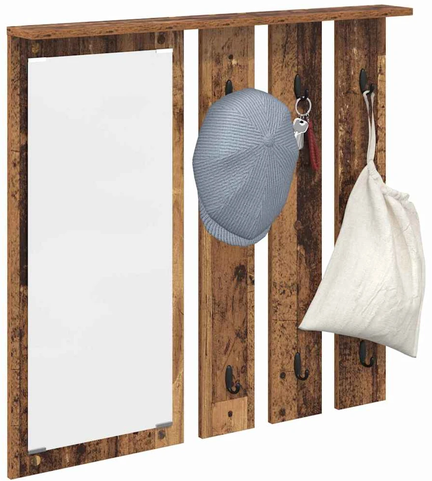 Prikabinamas paltas Sieninis Sena mediena 84 x 10 x 80 cm