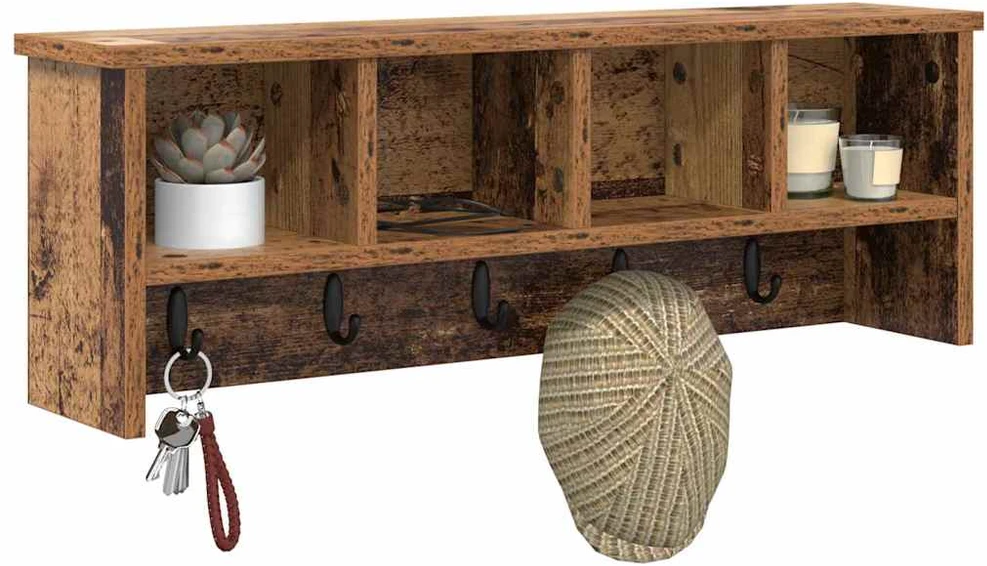 Prikabinamas paltas Sieninis Senas medis 75 x 16 x 26 cm