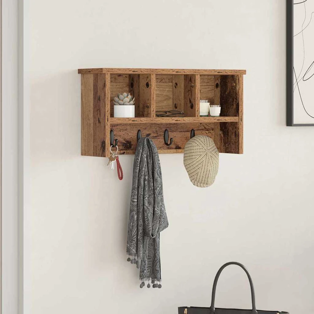 Prikabinamas paltas Sieninis Senas medis 50 x 16 x 26 cm