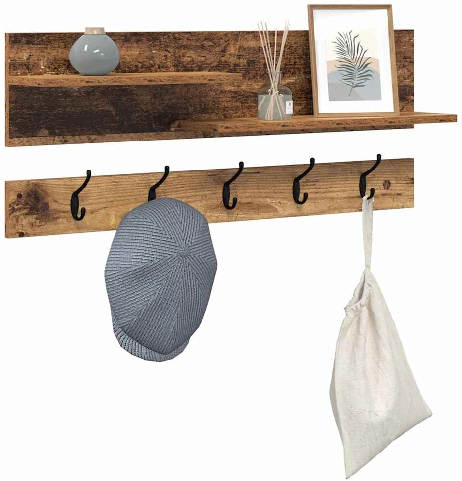 Prikabinamas paltas Sieninis Senas medis 90 x 15 x 36 cm