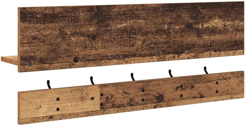 Prikabinamas paltas Sieninis Senas medis 90 x 15 x 36 cm