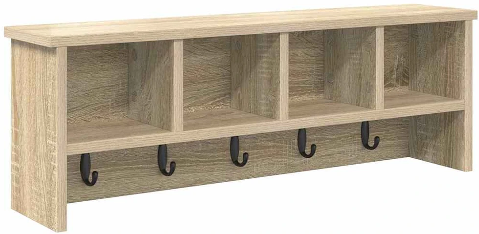 Prikabinamas paltas Sieninis Sonoma ąžuolas 75 x 16 x 26 cm