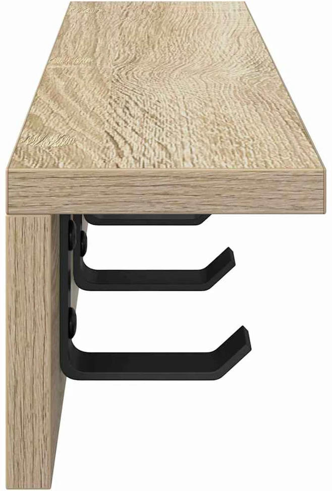 Prikabinamas paltas Sieninis Sonoma ąžuolas 40 x 10,5 x 10,5 cm