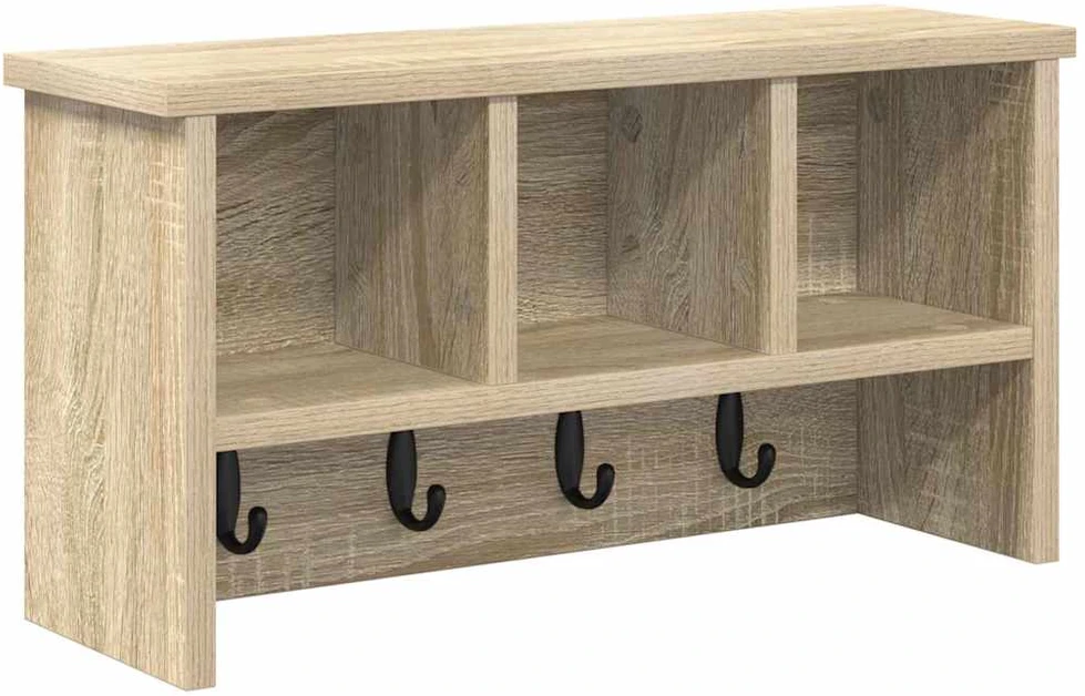 Prikabinamas paltas Sieninis Sonoma ąžuolas 50 x 16 x 26 cm