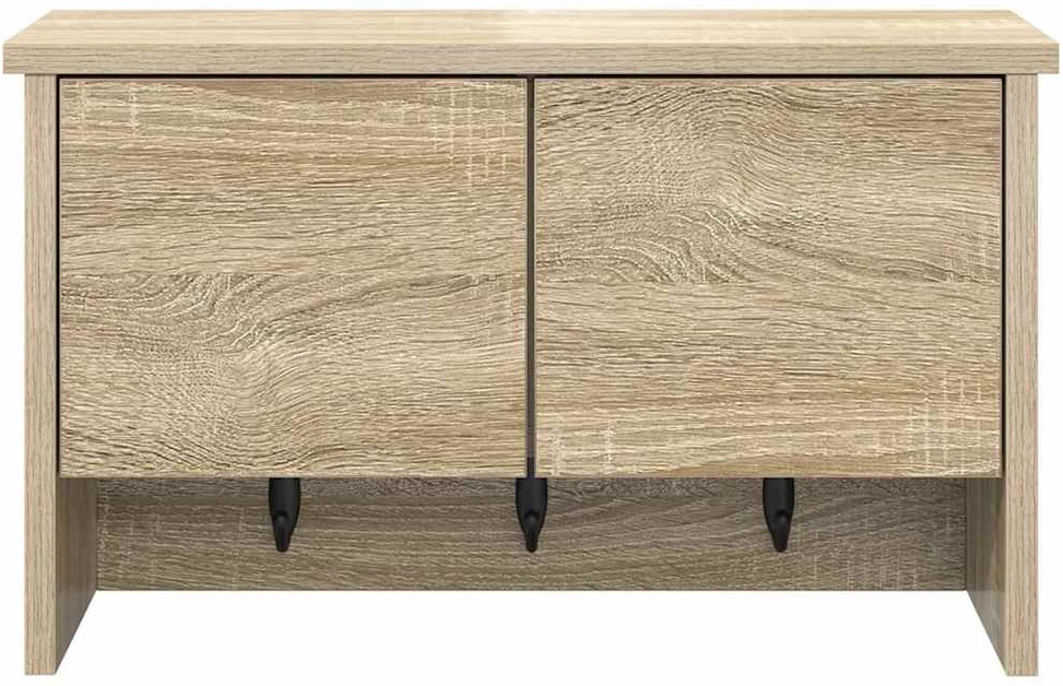 Prikabinamas paltas Sieninis Sonoma ąžuolas 50 x 20 x 30 cm