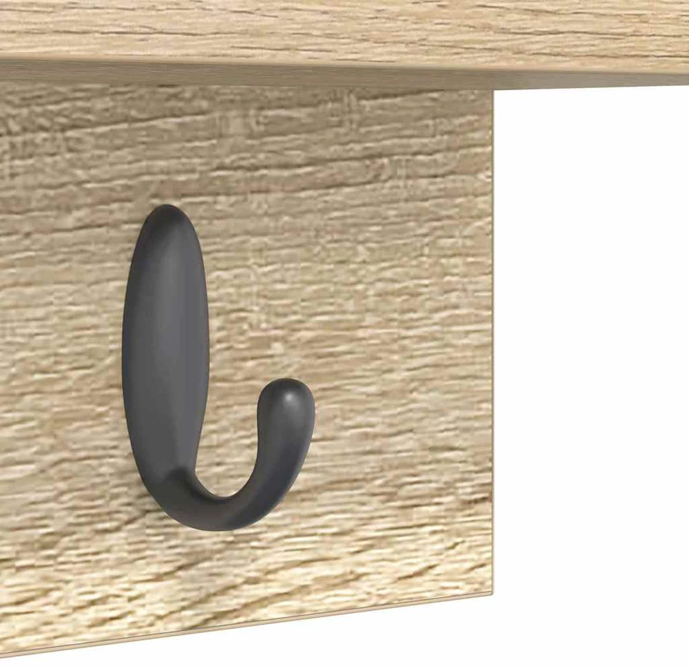 Prikabinamas paltas Sieninis Sonoma ąžuolas 60 x 10,5 x 18 cm