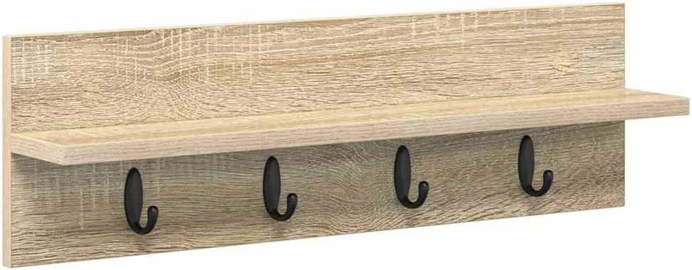 Prikabinamas paltas Sieninis Sonoma ąžuolas 60 x 10,5 x 18 cm