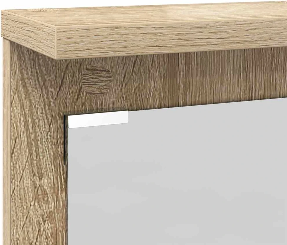 Prikabinamas paltas Sieninis Sonoma ąžuolas 84 x 10 x 80 cm
