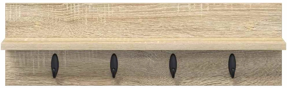 Prikabinamas paltas Sieninis Sonoma ąžuolas 60 x 10,5 x 18 cm
