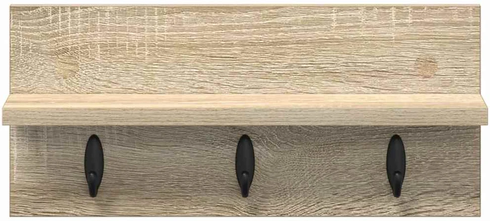 Prikabinamas paltas Sieninis Sonoma ąžuolas 40 x 10,5 x 18 cm