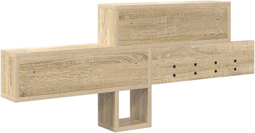 Prikabinamas paltas Sieninis Sonoma ąžuolas 100 x 12 x 43,5 cm