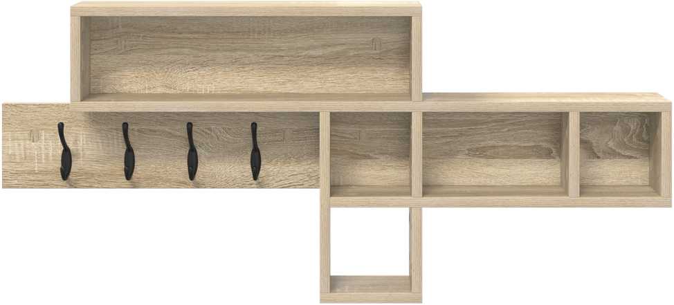 Prikabinamas paltas Sieninis Sonoma ąžuolas 100 x 12 x 43,5 cm