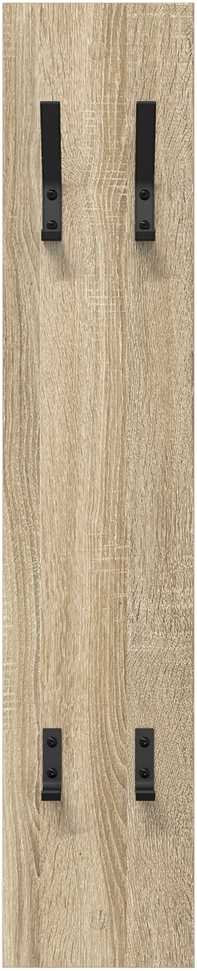 Prikabinamas paltas Sieninis Sonoma ąžuolas 20 x 1,5 x 100 cm