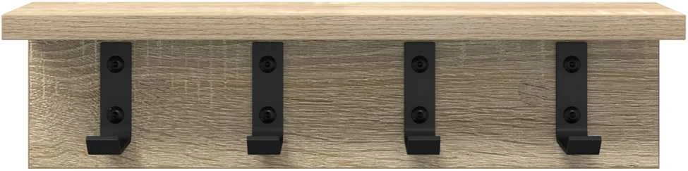 Prikabinamas paltas Sieninis Sonoma ąžuolas 40 x 10,5 x 10,5 cm