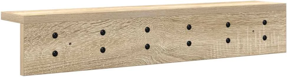 Prikabinamas paltas Sieninis Sonoma ąžuolas 60 x 10,5 x 10,5 cm