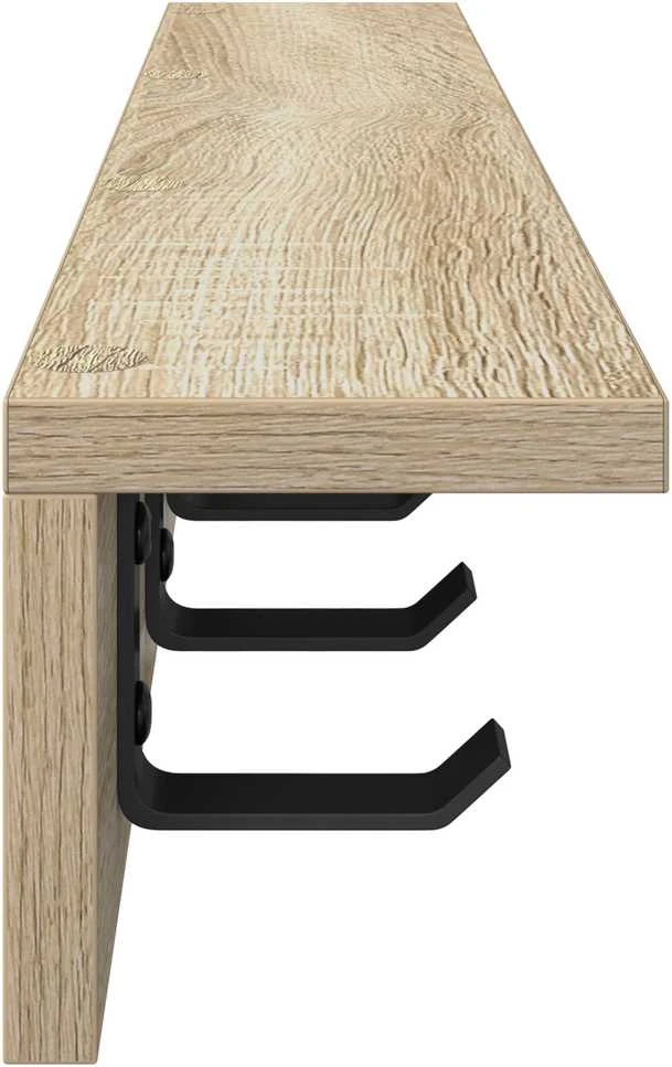 Prikabinamas paltas Sieninis Sonoma ąžuolas 60 x 10,5 x 10,5 cm