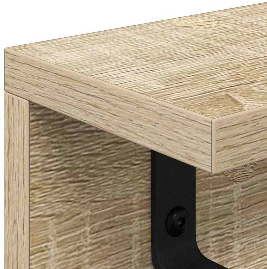 Prikabinamas paltas Sieninis Sonoma ąžuolas 60 x 10,5 x 10,5 cm
