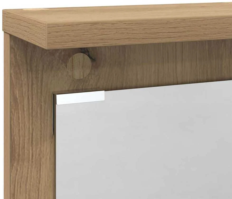 Prikabinamas paltas Sieninis artisano ąžuolo 84 x 10 x 80 cm