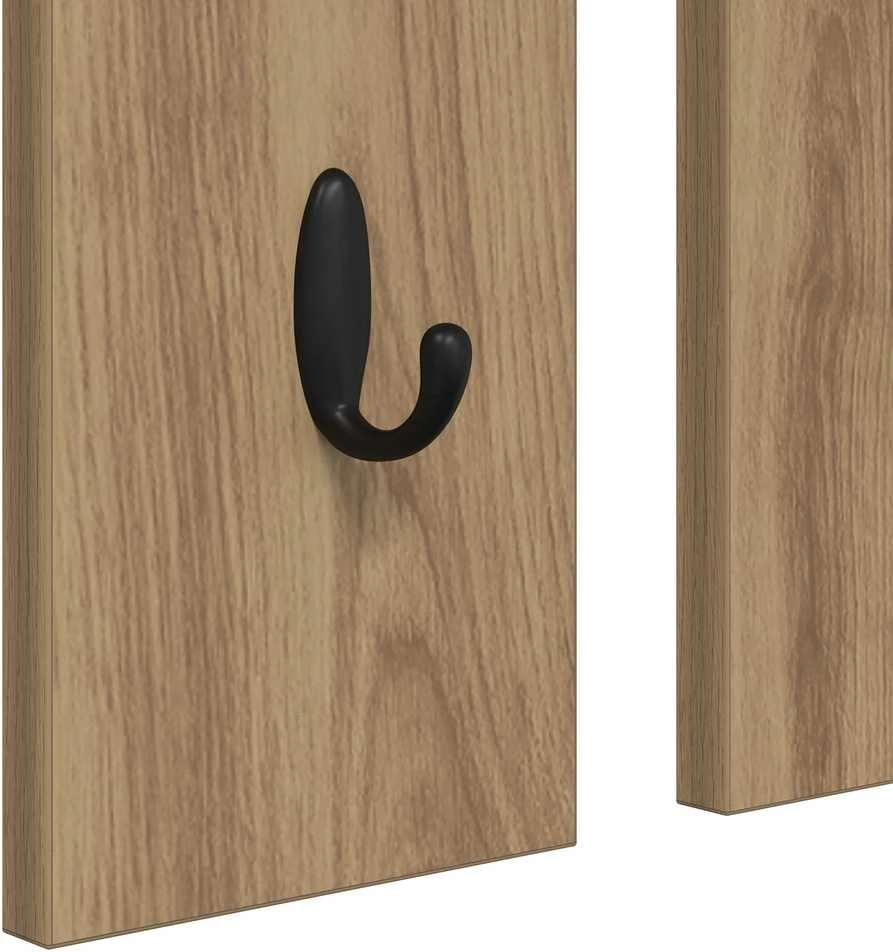 Prikabinamas paltas Sieninis artisano ąžuolo 84 x 10 x 80 cm