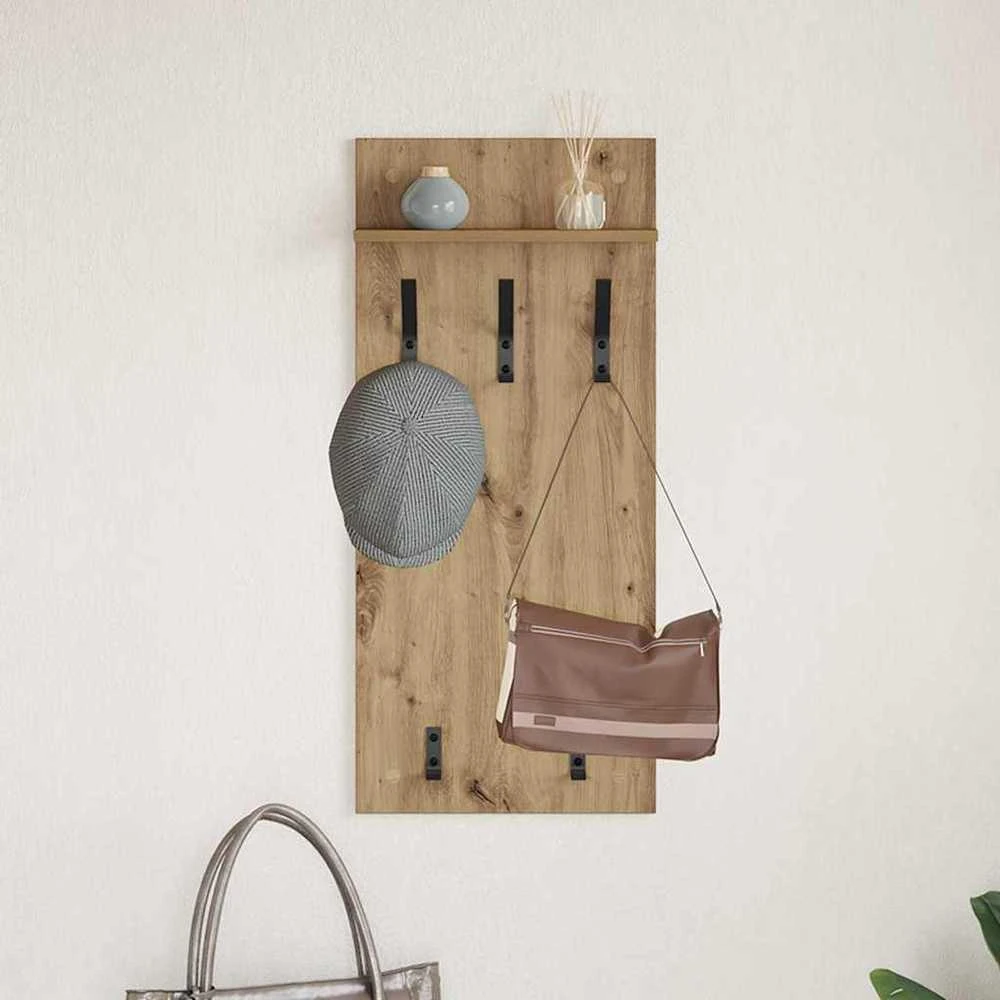 Prikabinamas paltas Sieninis Amatininkų ąžuolas 40 x 10 x 90 cm