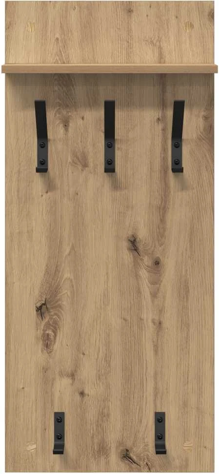 Prikabinamas paltas Sieninis Amatininkų ąžuolas 40 x 10 x 90 cm