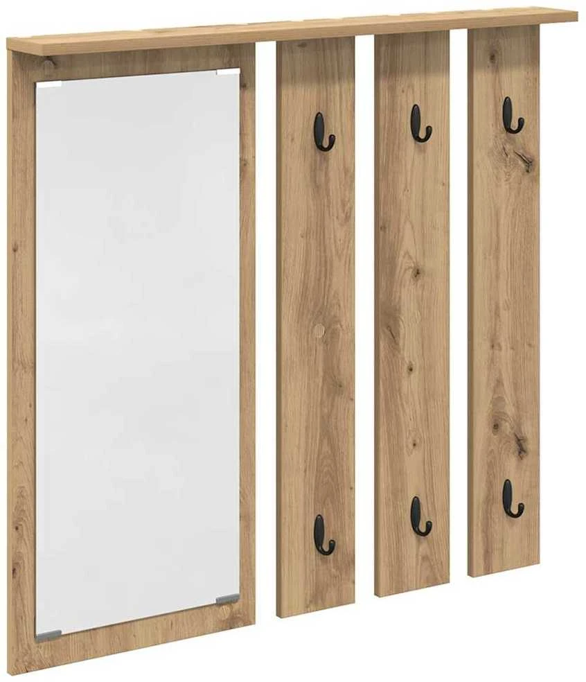 Prikabinamas paltas Sieninis artisano ąžuolo 84 x 10 x 80 cm