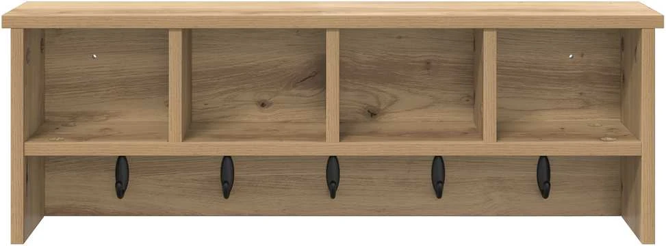 Prikabinamas paltas Sieninis Amatininkų ąžuolas 75 x 16 x 26 cm