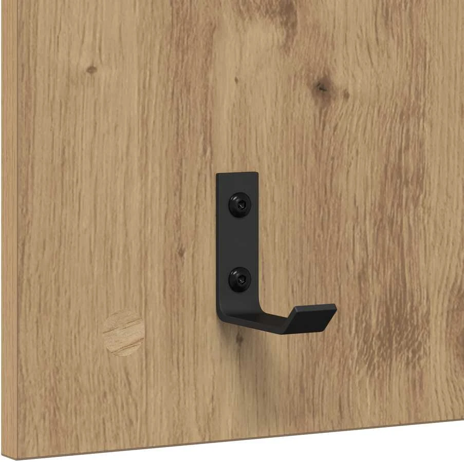 Prikabinamas paltas Sieninis Amatininkų ąžuolas 40 x 10 x 90 cm
