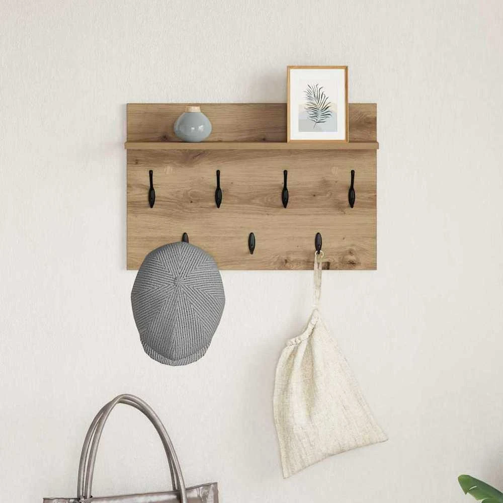 Prikabinamas paltas Sieninis Amatininkų ąžuolas 60 x 40 x 12 cm