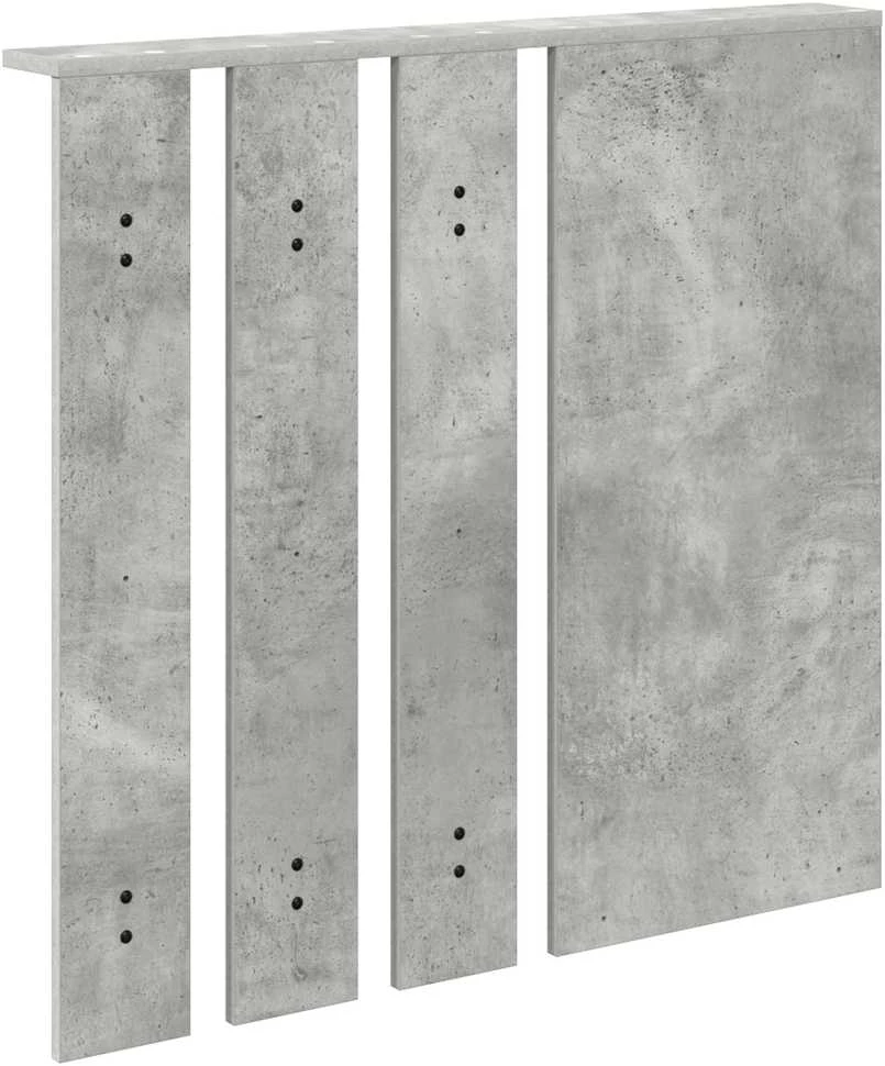Prikabinamas paltas Sieninis Betono pilka 84 x 10 x 80 cm