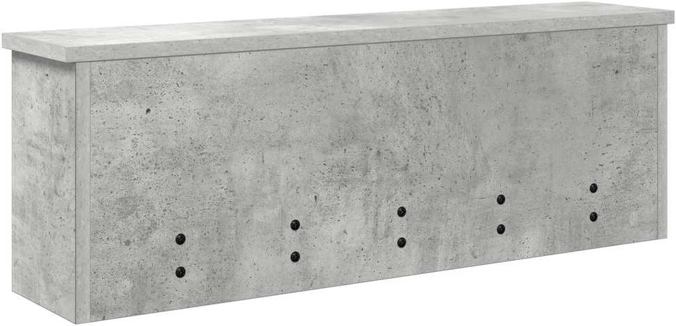 Prikabinamas paltas Sieninis Betono pilka 75 x 16 x 26 cm
