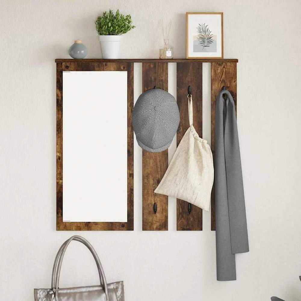 Prikabinamas paltas Sieninis Dūminio ąžuolo 84 x 10 x 80 cm