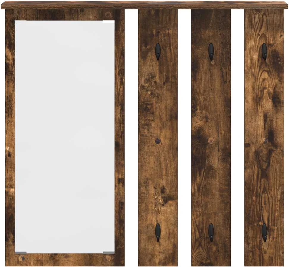 Prikabinamas paltas Sieninis Dūminio ąžuolo 84 x 10 x 80 cm