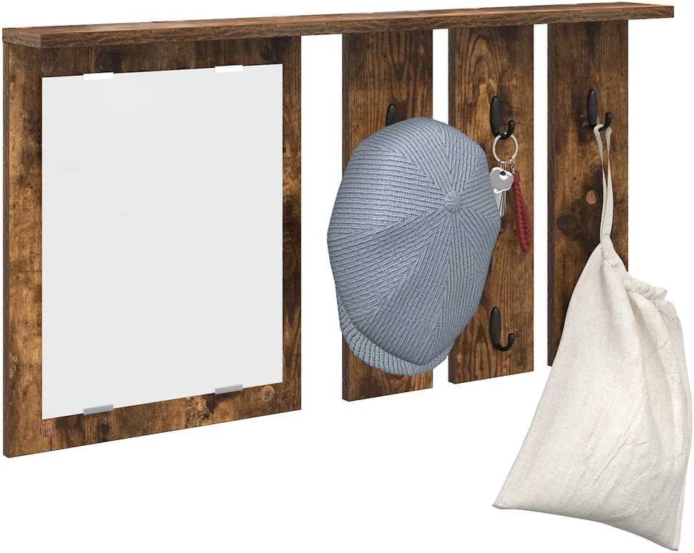 Prikabinamas paltas Sieninis Dūminio ąžuolo 85 x 10 x 45 cm