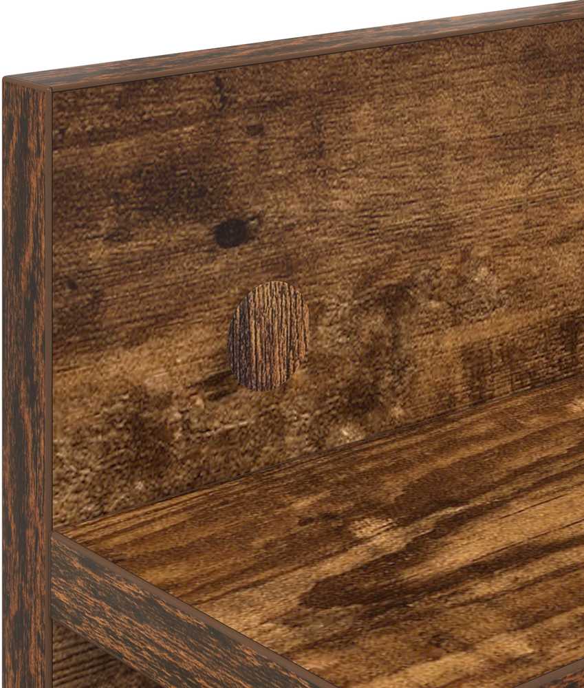 Prikabinamas paltas Sieninis Rūkyta ąžuolas 60 x 10,5 x 18 cm