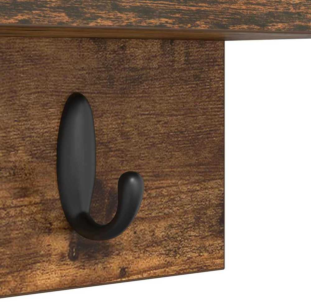 Prikabinamas paltas Sieninis Rūkyta ąžuolas 60 x 10,5 x 18 cm