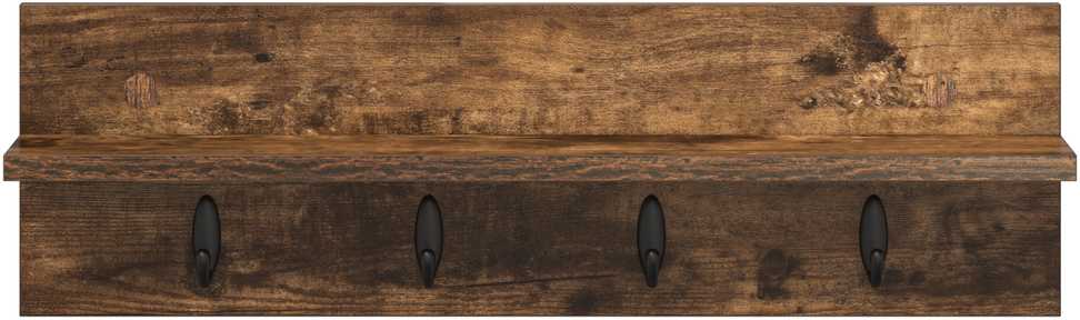 Prikabinamas paltas Sieninis Rūkyta ąžuolas 60 x 10,5 x 18 cm