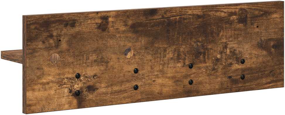 Prikabinamas paltas Sieninis Rūkyta ąžuolas 60 x 10,5 x 18 cm