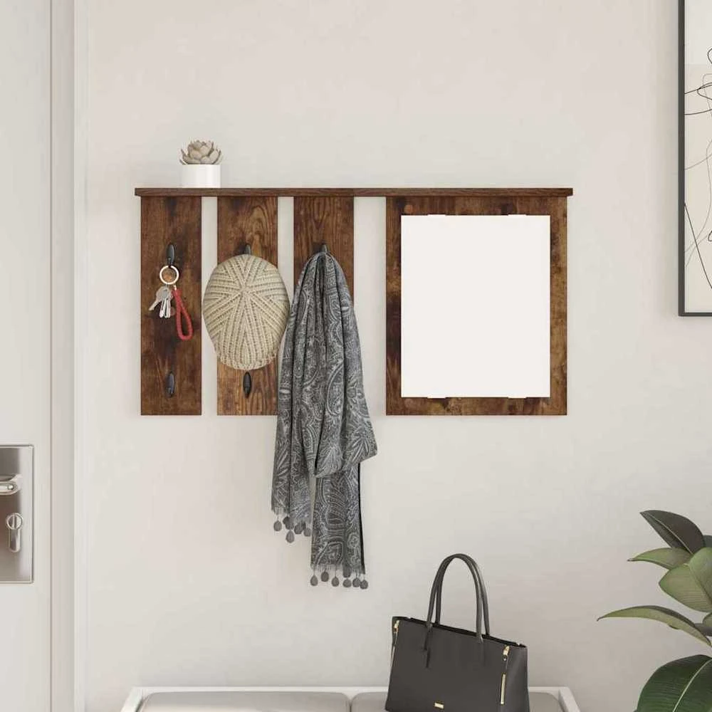Prikabinamas paltas Sieninis Dūminio ąžuolo 85 x 10 x 45 cm