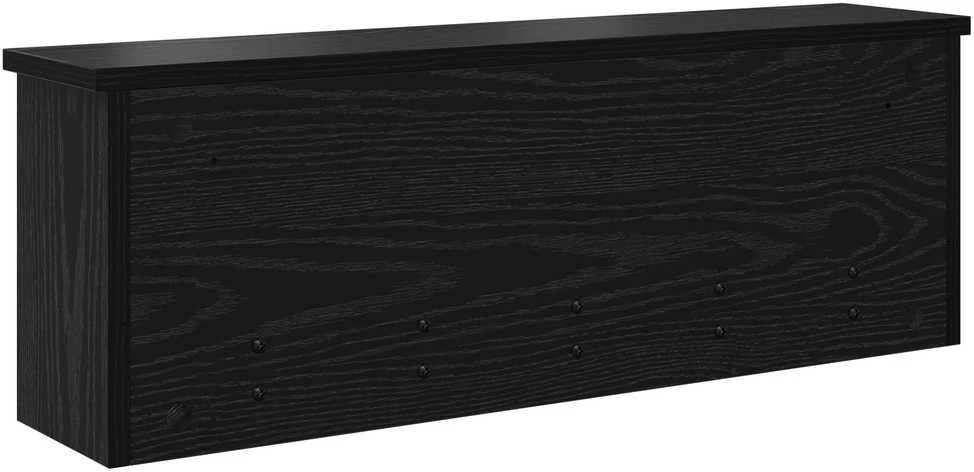 Prikabinamas paltas Sieninis Juodas ąžuolas 75 x 16 x 26 cm