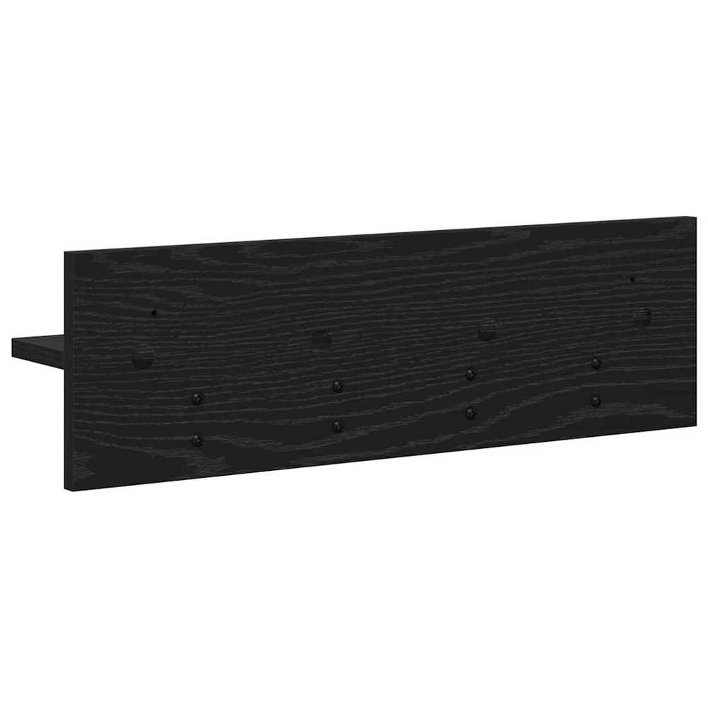 Prikabinamas paltas Sieninis Juodas ąžuolas 60 x 10,5 x 18 cm