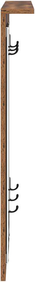 Prikabinamas paltas Sieninis Sena mediena 84 x 10 x 80 cm