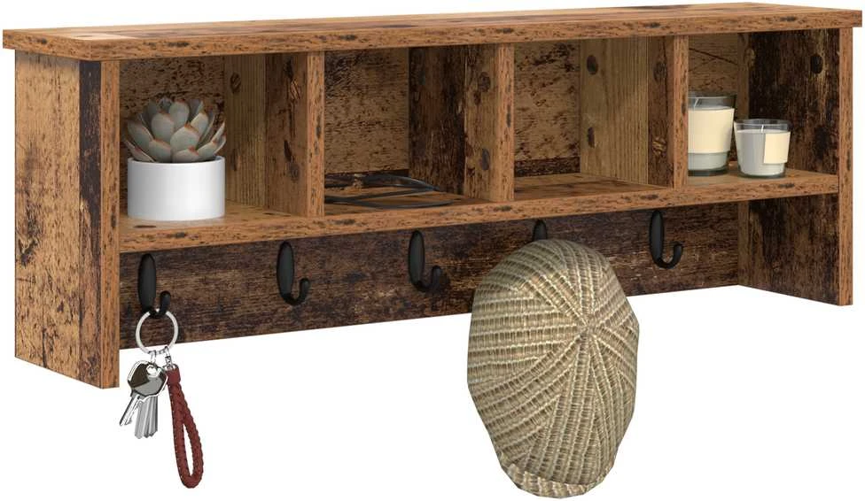 Prikabinamas paltas Sieninis Senas medis 75 x 16 x 26 cm