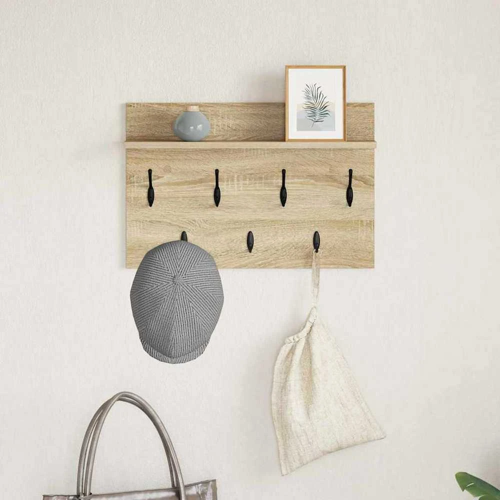 Prikabinamas paltas Sieninis Sonoma ąžuolas 60 x 40 x 12 cm