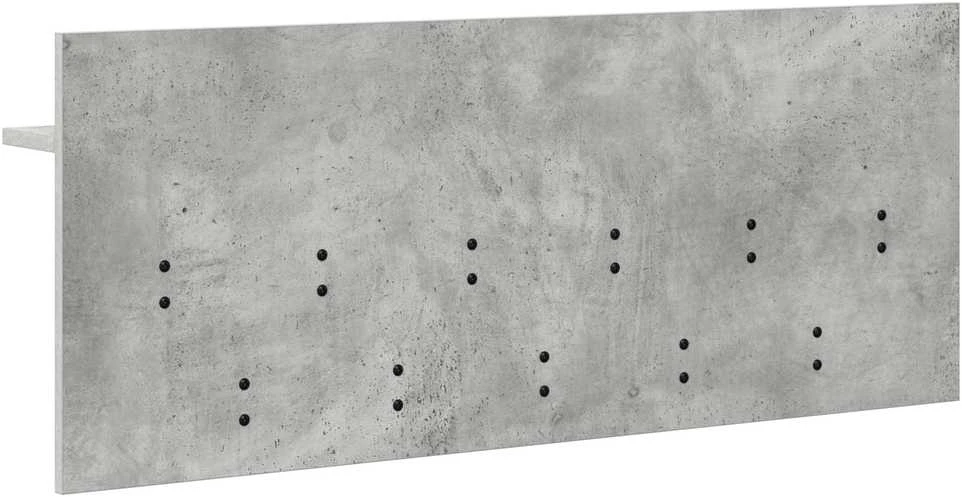 Prikabinamas paltas Sieninis Betono pilka 100 x 40 x 12 cm